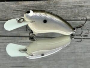 Black Label Balsa - Hickster MR- Balsa Crankbait - Bone Ozark Color