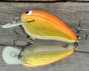 Black Label Balsa - Peanut - Signature Series Crankbait - Goldfish- Zoom WEC Mutt