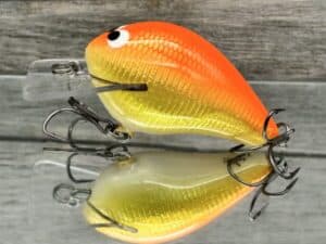 Black Label Balsa - Wreck Signature Series Crankbait - Goldfish Color - Zoom WEC E-1