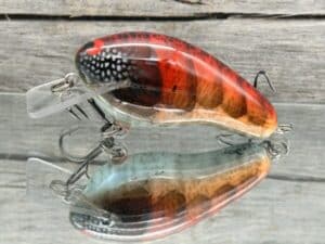Black Label Balsa - Prowler - Signature Series Custom Balsa Squarebill Crankbait - Cheyenne's Craw Color