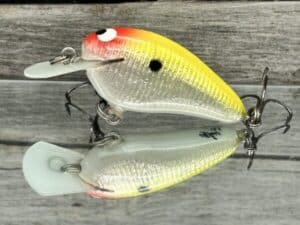 Black Label Balsa - Peanut - Signature Series Crankbait - Foiled Clown Color - Zoom WEC Mutt