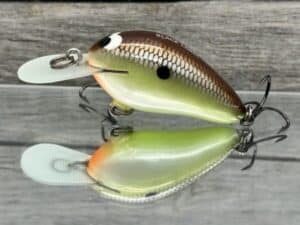 Black Label Balsa - Fat Little Cliffie - Custom Balsa Crankbait - Slick Color