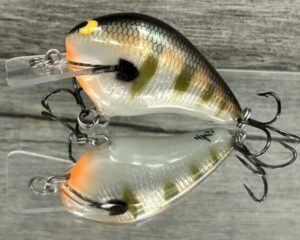 Black Label Balsa - Wreck Signature Series Crankbait - Foiled Silver Gill Color - Zoom WEC E-1