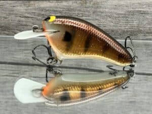 Black Label Balsa - Hickster - Signature Series Crankbait - Foiled Copper Gill Color