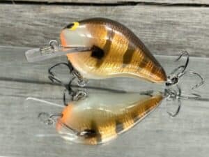 Black Label Balsa - Wreck Signature Series Crankbait - Foiled Copper Gill Color - Zoom WEC E-1
