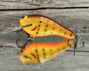 Black Label Balsa - K II SR - Custom Balsa Crankbait - DC9 Color