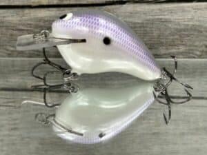 Black Label Balsa - Wreck - Balsa Squarebill - Purple Ghost - Zoom WEC E-1