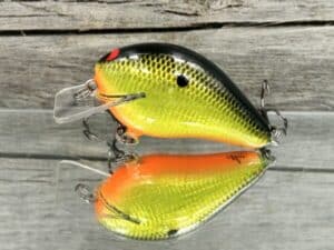 Black Label Balsa - Ricochet Jr. Signature Series - Custom Balsa Crankbait - Sun Granny Color