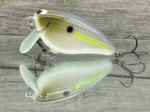 Black Label Balsa - Bacon SSR - Balsa Crankbait - Chartreuse Shad Color