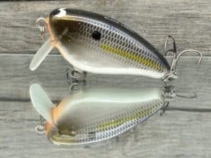 Black Label Balsa - Bacon SSR - Balsa Crankbait - Threadfin Shad Pearl Color