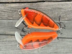 Black Label Balsa - Bacon SSR - Balsa Crankbait - Crush Craw Color