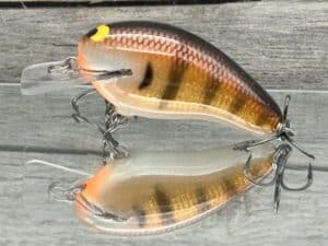 Black Label Balsa - Prowler - Signature Series Custom Balsa Squarebill Crankbait - Foiled Copper Gill Color