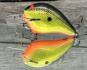 Black Label Balsa - Wreck Signature Series Crankbait - Sun Granny Color - Zoom WEC E-1