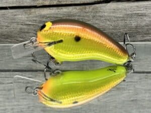 Black Label Balsa - Prowler - Signature Series Custom Balsa Squarebill Crankbait - Burnt Granny color