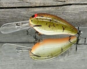 Black Label Balsa - Rock Hound - Custom Balsa Crankbait - Root Beer color