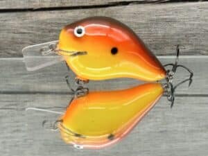 Black Label Balsa - C-1 - Custom Balsa Crankbait - Simple Craw Color