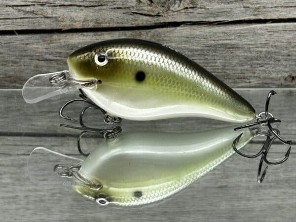Black Label Balsa - Seducer - Custom Balsa Crankbait - Money Shad color