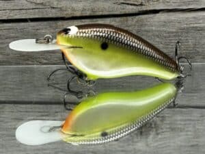 Black Label Balsa - Fat Flat - Custom Balsa Crankbait - Slick color