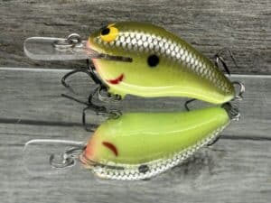 Black Label Balsa - Sweetheart MR - Custom Balsa Crankbait - Moon Shine color