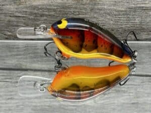 Black Label Balsa - Sweetheart MR - Custom Balsa Crankbait - Spring Craw color