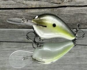 Black Label Balsa - Wreck Deep - Custom Balsa Crankbait - Money Shad color