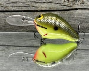 Black Label Balsa - Wreck Deep - Custom Balsa Crankbait - Moon Shine color