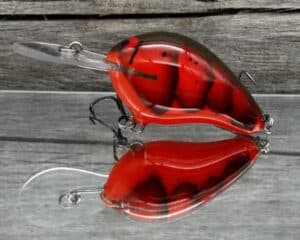 Black Label Balsa - Wreck Deep - Custom Balsa Crankbait - Delta Craw color