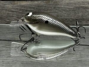 Black Label Balsa - BL 1.0 - Balsa Squarebill - American Shad color
