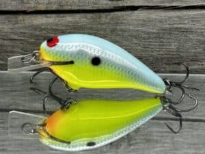 Black Label Balsa - BL 1.0 - Balsa Squarebill - Candy Dolphin color