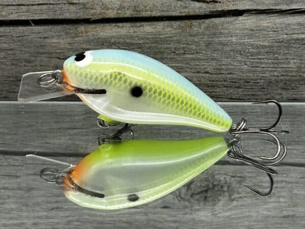 Black Label Balsa - BL 1.0 - Balsa Squarebill - Citrus Candy color