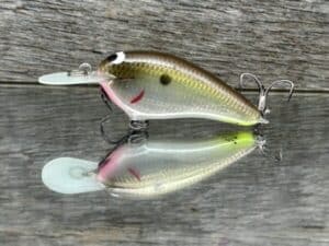 Black Label Balsa - Little Cliffie - Signature Series Crankbait - Foiled Cliff's Secret color
