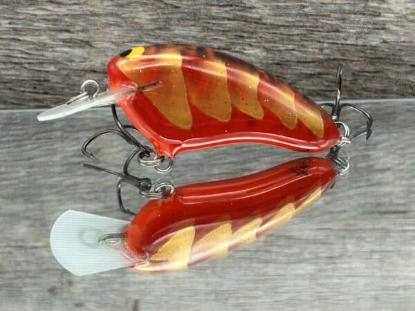 Black Label Balsa - Hickster - Signature Series Crankbait - Texas Gold Color - Zoom WEC Hicky