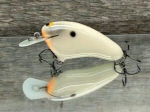 Black Label Balsa - Hickster - Balsa Crankbait - Bone Color - Zoom WEC Hicky