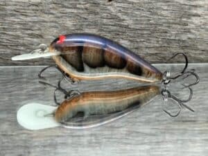 Black Label Balsa - Little Cliffie - Signature Series Crankbait - Magic Craw color
