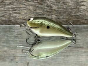 Black Label Balsa - BL 1.0 - Balsa Squarebill - Green Gizzard color