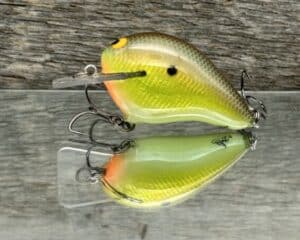 Black Label Balsa - Wreck Signature Series Crankbait - Foiled River Bream Color - Zoom WEC E-1