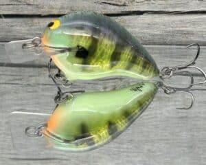 Black Label Balsa - Wreck Signature Series Crankbait - Foiled Candy Gill Color - Zoom WEC E-1