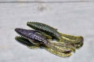 Black Label Custom Soft Plastics - Black Label Bug 4" - Sprayed Grass 8ct