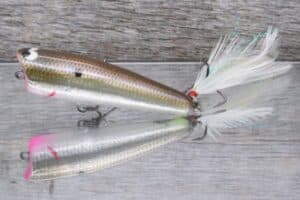 Black Label Balsa - Pop-N-Bob Signature Series - Custom Balsa Popper - Foiled Cliff's Secret