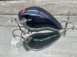 Black Label Balsa - Wreck - Balsa Squarebill - Lights Out Color - Zoom WEC E-1