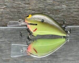 Black Label Balsa - Stump Knocker - Custom Balsa Squarebill - Moon Shine color