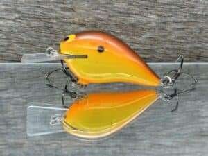 Black Label Balsa - Stump Knocker - Custom Balsa Squarebill - Simple Craw color