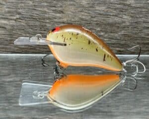 Black Label Balsa - Stump Knocker - Custom Balsa Squarebill - Root Beer color