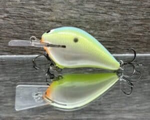 Black Label Balsa - Stump Knocker - Custom Balsa Squarebill - Citrus Candy color