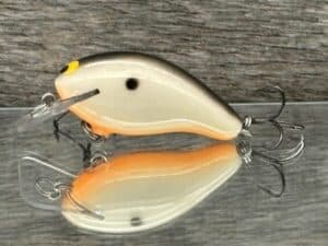 Black Label Balsa - Badger SR Squarebill - Custom Balsa Crankbait - Bone Khaki color