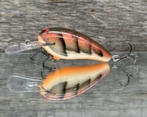 Black Label Balsa - Rock Hound SR - Custom Balsa Crankbait - Rust Craw color