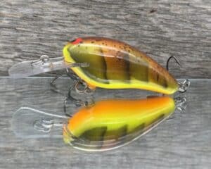 Black Label Balsa - Rock Hound SR - Custom Balsa Crankbait - Rotten Craw color