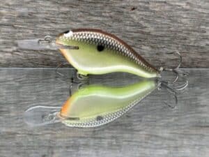Black Label Balsa - Shiver 5 - Custom Balsa Crankbait - Slick color