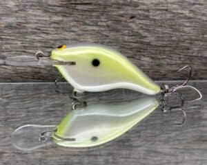 Black Label Balsa - Shiver 5 - Custom Balsa Crankbait - Haze color