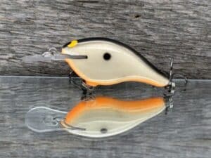 Black Label Balsa - Shiver 5 - Custom Balsa Crankbait - Bone Khaki color